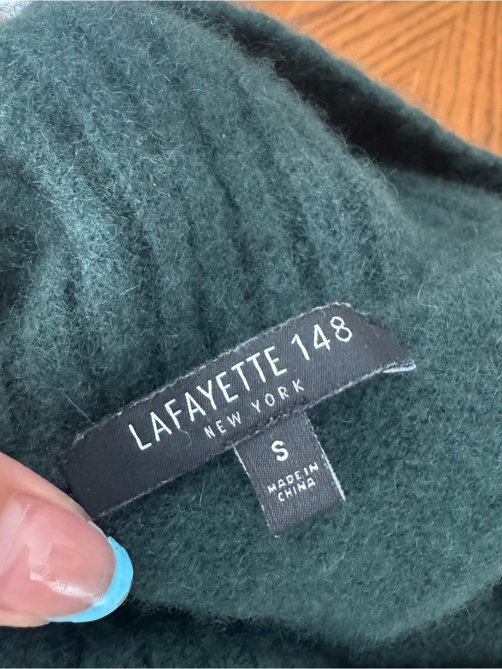 Lafayette 148 100% Cashmere Small - Picture 8 of 8
